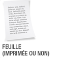 Feuille